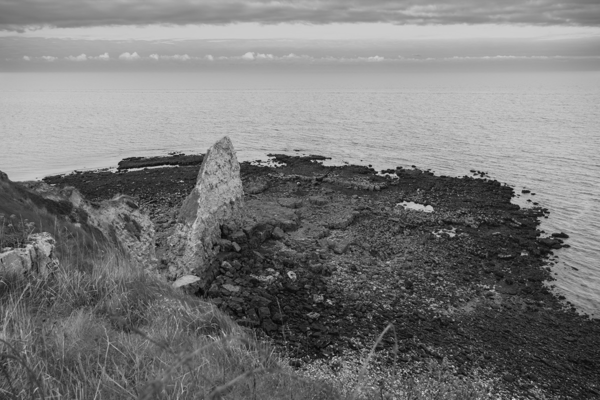 Pointe Du Hoc Ranger Monument Headland