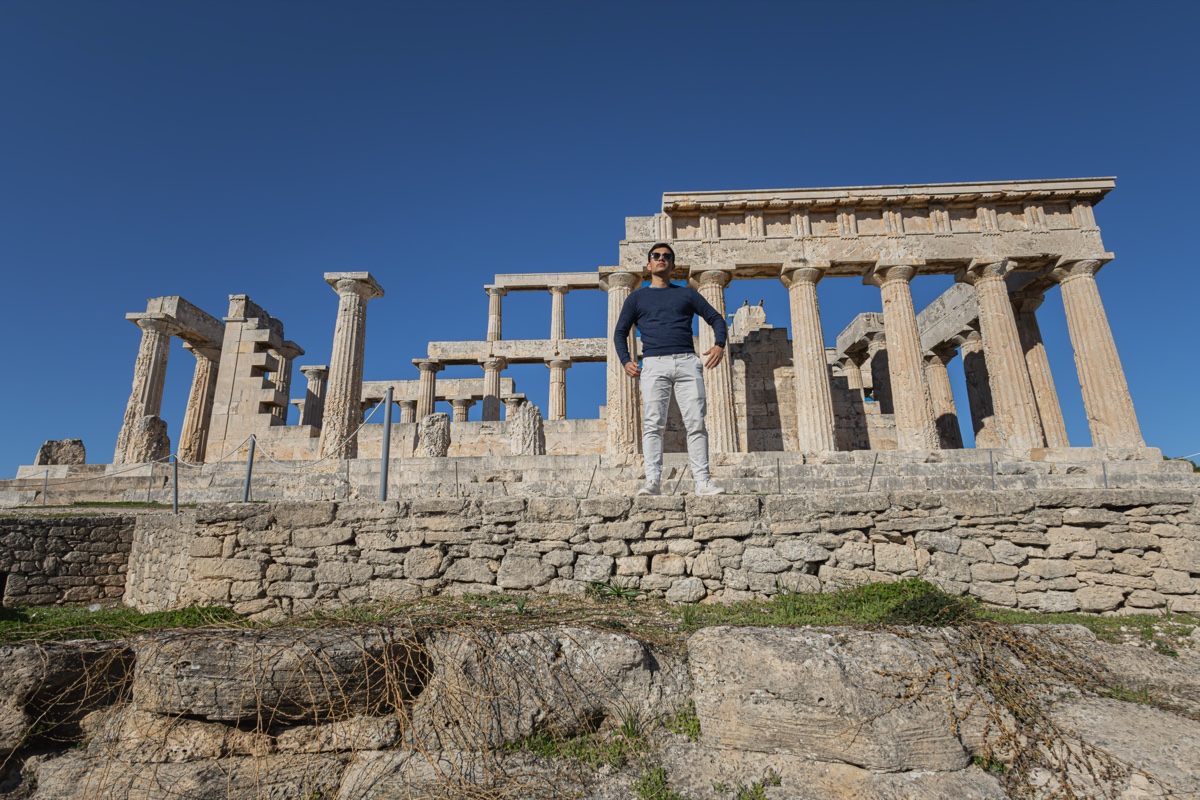 Temple Of Aphaia Aegina Ruins